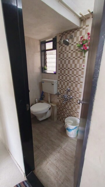 Bathroom in 3 BHK Apartment at Evershine Millennium Paradise, Kandivali East – for Rent