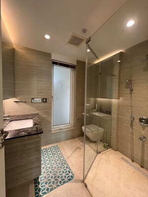 Bathroom in 3 BHK Apartment at Conscient Hines Elevate, Sector 59 – for Rent