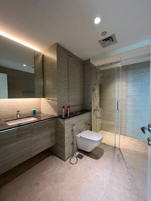 Bathroom in 3 BHK Apartment at Conscient Hines Elevate, Sector 59 – for Rent