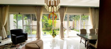 Living Room in 4 BHK Villa at Salarpuria Sattva Northland, Hennur Road – for Rent