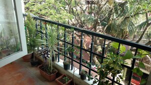 Balcony in 3 BHK Apartment at Sai Krupa Vista, Marathahalli – for Rent