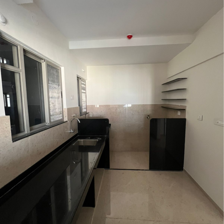 Kitchen, vj-yashwin-nuovo-centro 3 Bedroom 975 Sq.Ft. Apartment In Wakad Pune 9506143