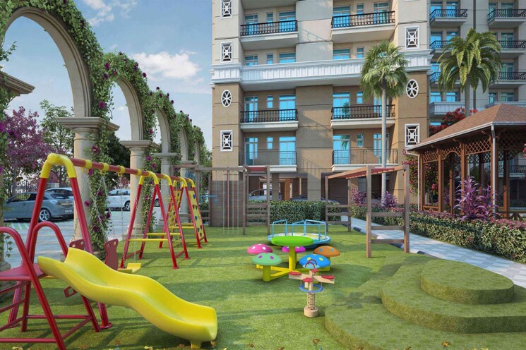 Exterior View, vrindavan yojna 2.5 Bedroom 1036 Sq.Ft. Apartment In Vrindavan Yojna Lucknow 9506172