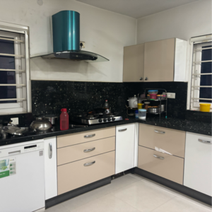 Kitchen in 3.5 BHK Builder Floor at Jubilee Hills – for Rent
