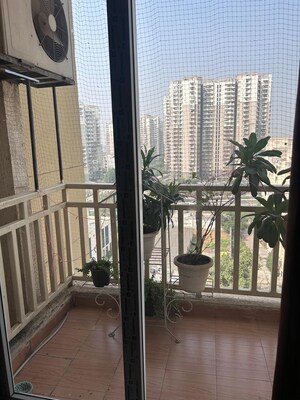 Balcony in 3 BHK Apartment at Ansal Heights Gurgaon, Sector 92 – for Sale