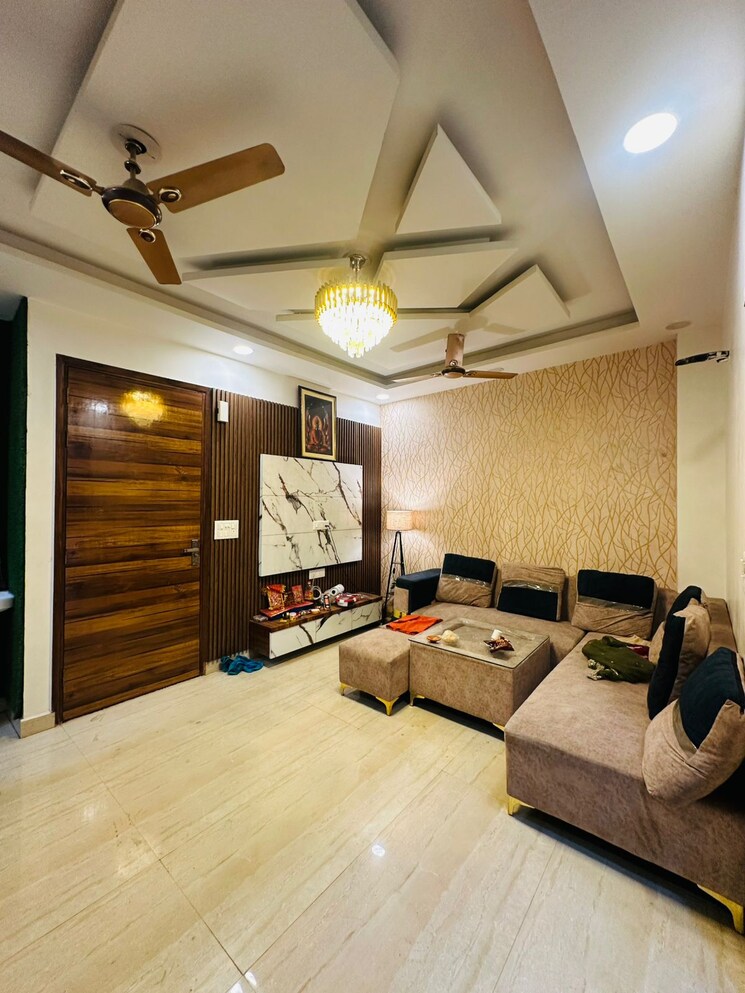 Living Room, dwarka mor 2 Bedroom 675 Sq.Ft. Builder Floor In Dwarka Mor Delhi 9506229