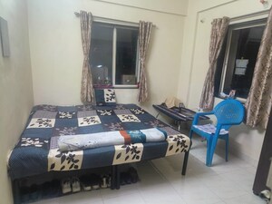 Living Room in 2 BHK Apartment at Sai Angan Pimple Nilakh, Pimple Nilakh – for Rent