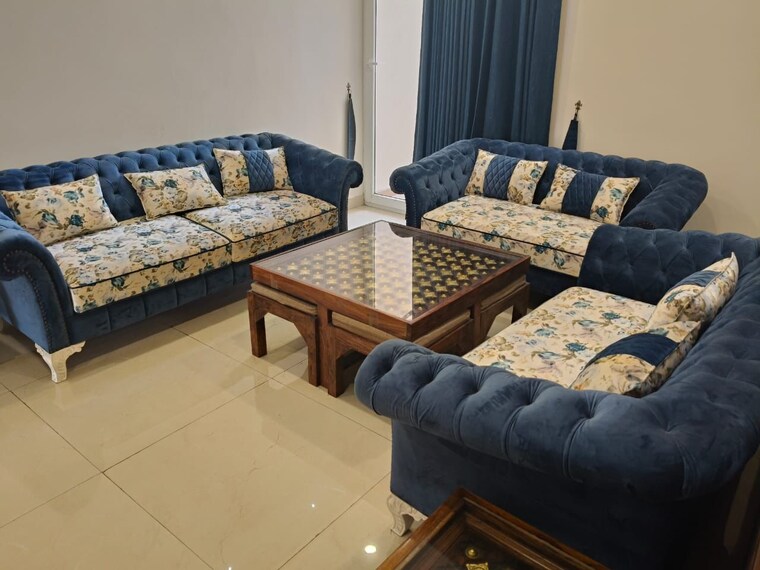 Living Room, ghb-splande 3 Bedroom 1700 Sq.Ft. Builder Floor In Patiala Road Zirakpur 9506292