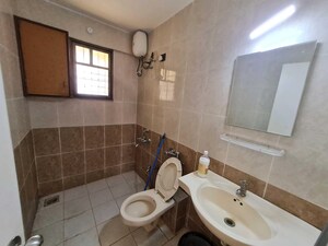 Bathroom in 4 BHK Apartment at Lunkad Goldcoast, Viman Nagar – for Rent