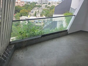 Balcony in 4 BHK Apartment at Naiknavare Eminence Saga, Viman Nagar – for Rent