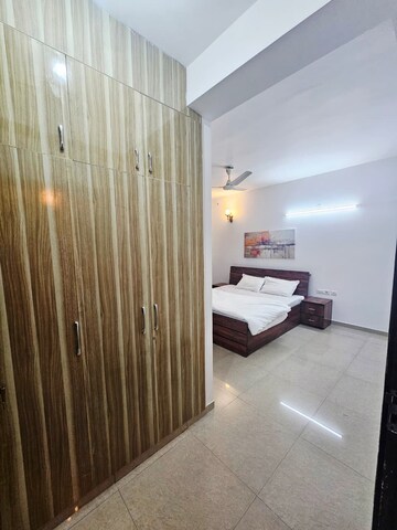 Building Lobby in 3.5 BHK Apartment at Rishita Manhattan, Gomti Nagar – for Rent