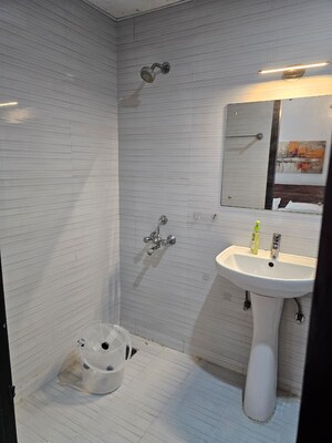 Bathroom in 3.5 BHK Apartment at Rishita Manhattan, Gomti Nagar – for Rent