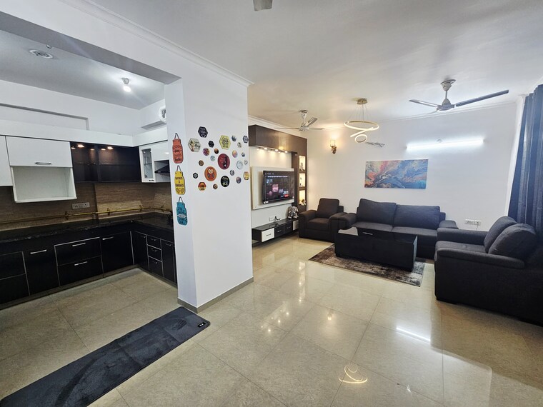 Living Room, rishita-manhattan 3.5 Bedroom 1765 Sq.Ft. Apartment In Gomti Nagar Lucknow 9506333