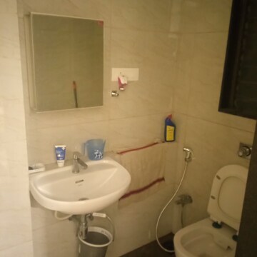 Bathroom in 2 BHK Apartment at Chandak 34 Park Estate, Goregaon West – for Rent
