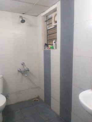 Bathroom in 3 BHK Apartment at Trifecta Esplanade, Belathur – for Rent