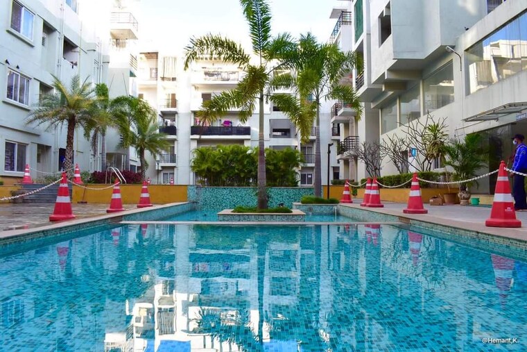 Swimming Pool, trifecta-esplanade 3 Bedroom 1532 Sq.Ft. Apartment In Belathur Bangalore 9506334