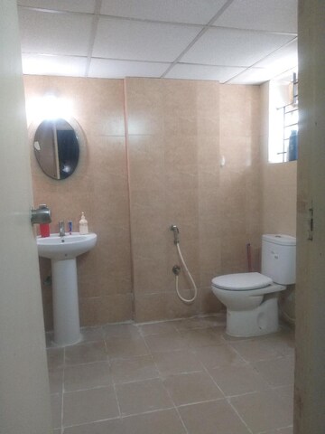 Bathroom in 3 BHK Apartment at Trifecta Esplanade, Belathur – for Rent