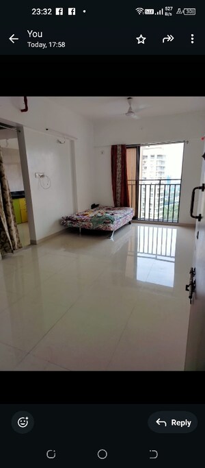 Balcony in 1 BHK Apartment at Omkar Veda Exclusive, Parel – for Rent