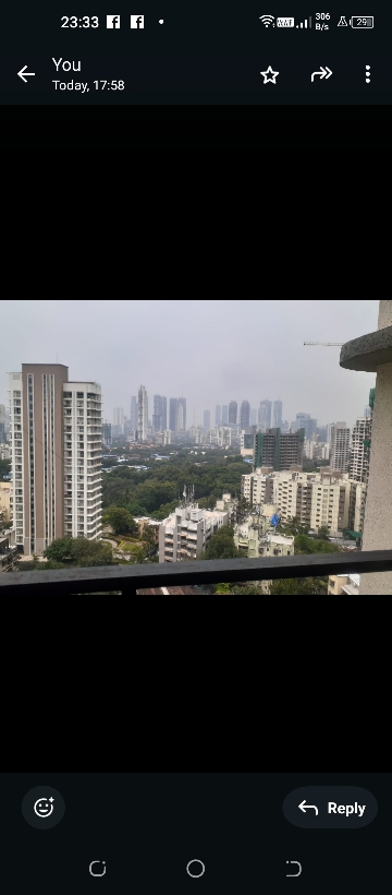 1 BHK + Study Room Apartment For Rent in Omkar Veda Exclusive