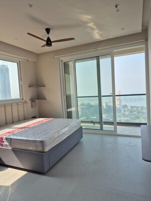 Bedroom in 3 BHK Apartment at Vraj Tiara, Worli – for Rent