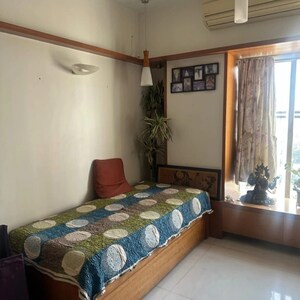 Bedroom in 2 BHK Apartment at Karnani Gyan Ghar, Khar West – for Rent