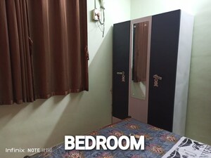 Bedroom in 1 BHK Apartment at Kopar Khairane – for Rent