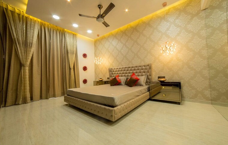 Bedroom, manav-eternelle 5 Bedroom 3600 Sq.Ft. Apartment In Baner Pune 9506428