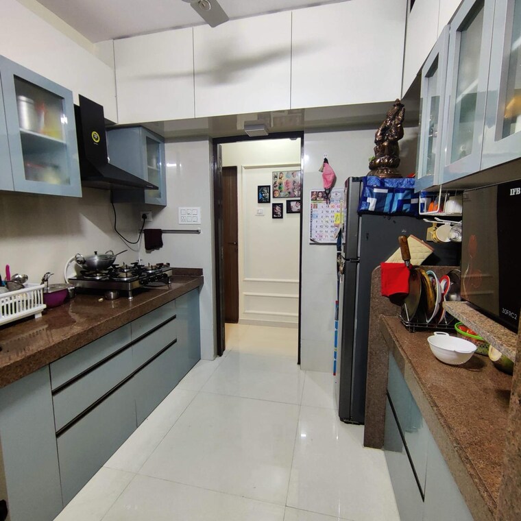 Kitchen, asha-ashok-smruti 1 Bedroom 450 Sq.Ft. Apartment In Vadavali Thane 9506433