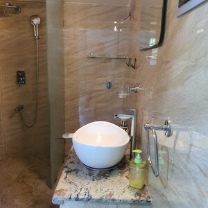 Bathroom in 1 BHK Apartment at Vijay Nagari CHS, Vijay Nagari – for Rent