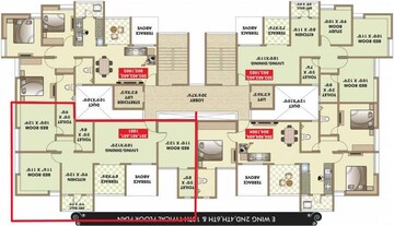Floor Plan in 3 BHK Apartment at ARV Imperia, Pisoli – for Sale