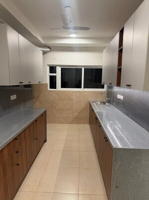 Kitchen in 4 BHK Apartment at Prestige High Fields, Gachibowli – for Rent