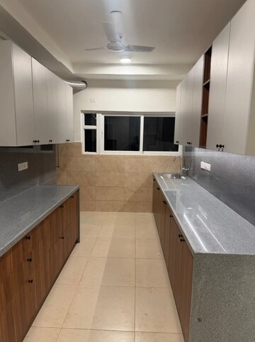 Kitchen in 4 BHK Apartment at Prestige High Fields, Gachibowli – for Rent