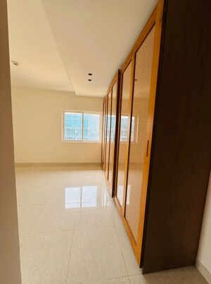 Building Lobby in 4 BHK Apartment at Prestige High Fields, Gachibowli – for Rent