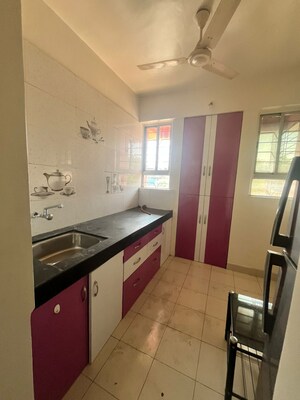 Kitchen in 1 BHK Apartment at Shantiban CHS, Kothrud – for Rent