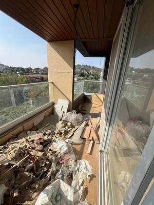 Balcony in 2 BHK Apartment at Badhekar Arunali, Kothrud – for Rent