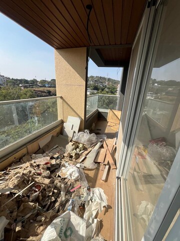 Balcony in 2 BHK Apartment at Badhekar Arunali, Kothrud – for Rent