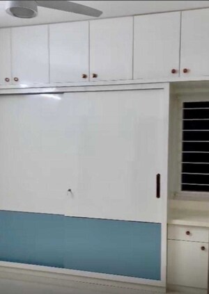 Bathroom in 3 BHK Apartment at Rajapushpa Provincia, Narsingi – for Rent