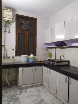 Kitchen in 2 BHK Builder Floor at Chittaranjan Park – for Rent