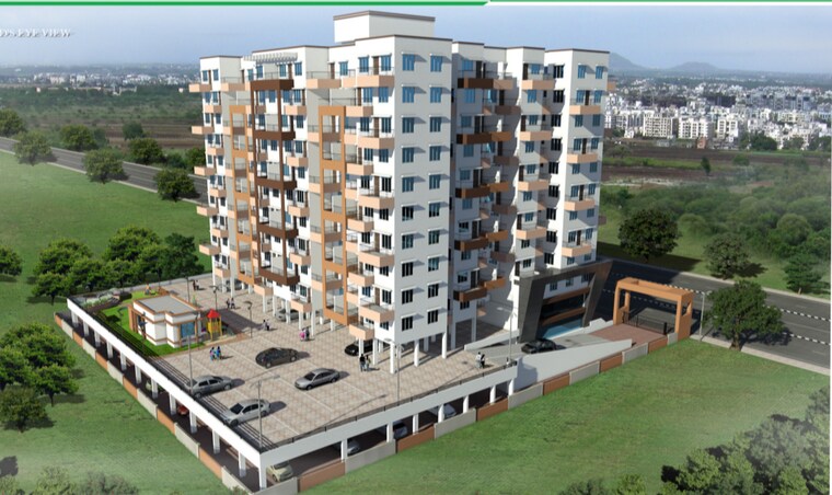 Exterior View, swastik-silvana-county 1 Bedroom 505 Sq.Ft. Apartment In Alandi Road Pune 9506462