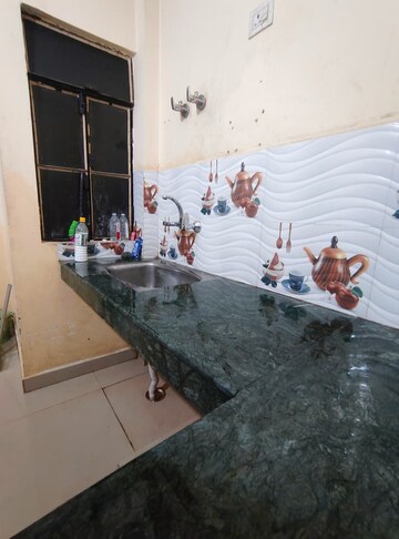 Kitchen in 1 BHK Apartment at Husainganj – for Rent