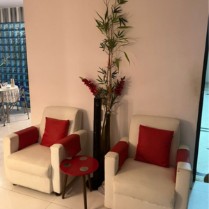 Team Area in 2 BHK Apartment at Puravankara Purva Park, Jaibharath Nagar – for Rent