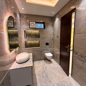 Building Lobby in 4 BHK Apartment at Kailash Nath Adishwar Apartment, Pataudi House – for Rent