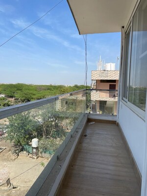 Balcony in 2 BHK Builder Floor at Saket – for Rent