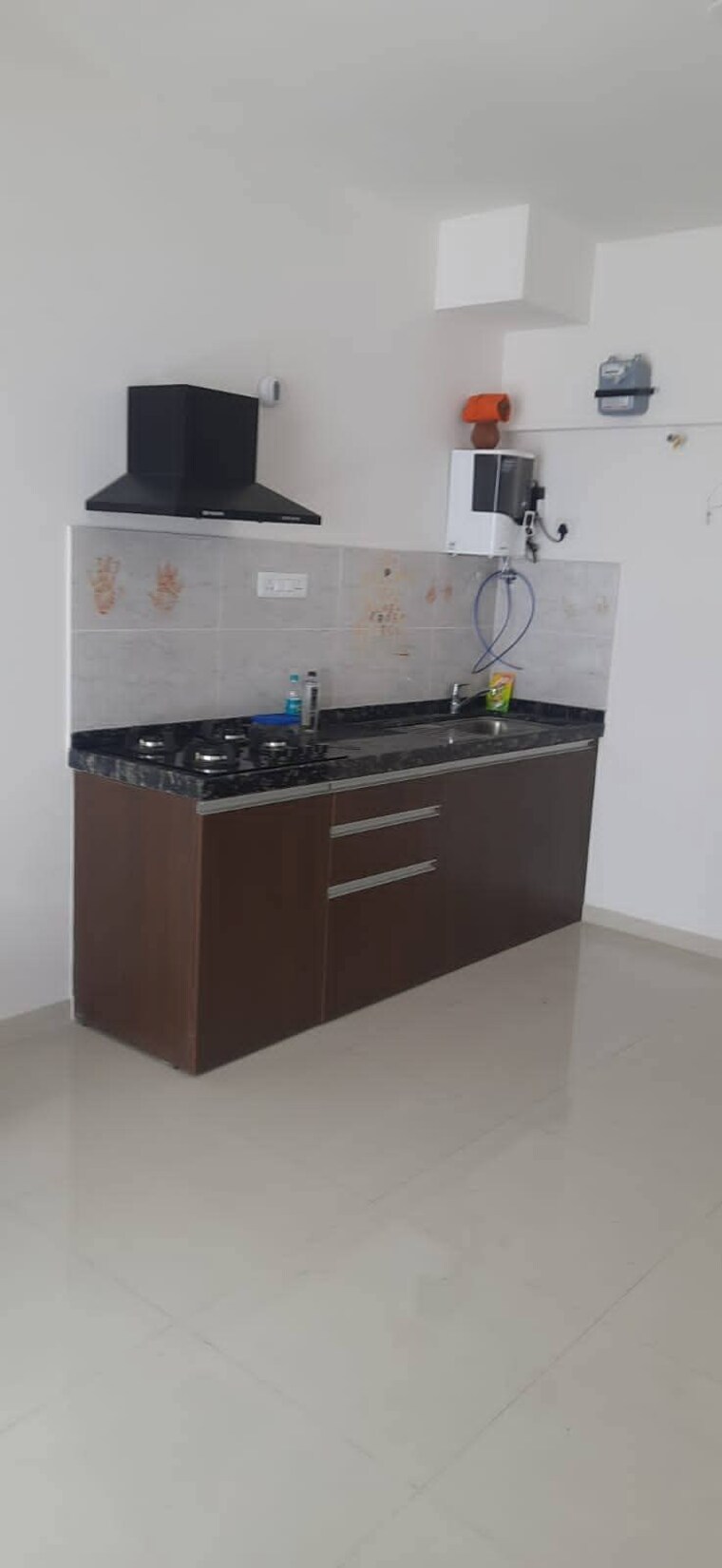 Kitchen, gera-world-of-joy Studio 400 Sq.Ft. Apartment In Kharadi Pune 9506544