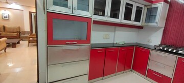 Kitchen in 3 BHK Apartment at Jay Balaji CHS, Nerul Sector 6 – for Rent