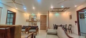 Living Room in 3 BHK Apartment at Jay Balaji CHS, Nerul Sector 6 – for Rent