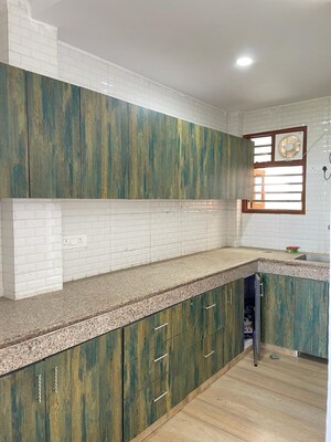 Kitchen in 2 BHK Builder Floor at Saket – for Rent