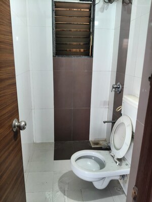 Bathroom in 3 BHK Apartment at Neelsidhi Atlantis, Nerul – for Rent