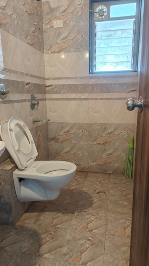 Bathroom in 3 BHK Apartment at Proviso Leisure Town, Hadapsar – for Rent