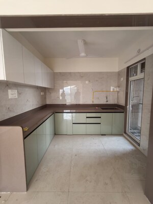 Kitchen in 3 BHK Apartment at Moreshwar 19 East, Nerul – for Rent